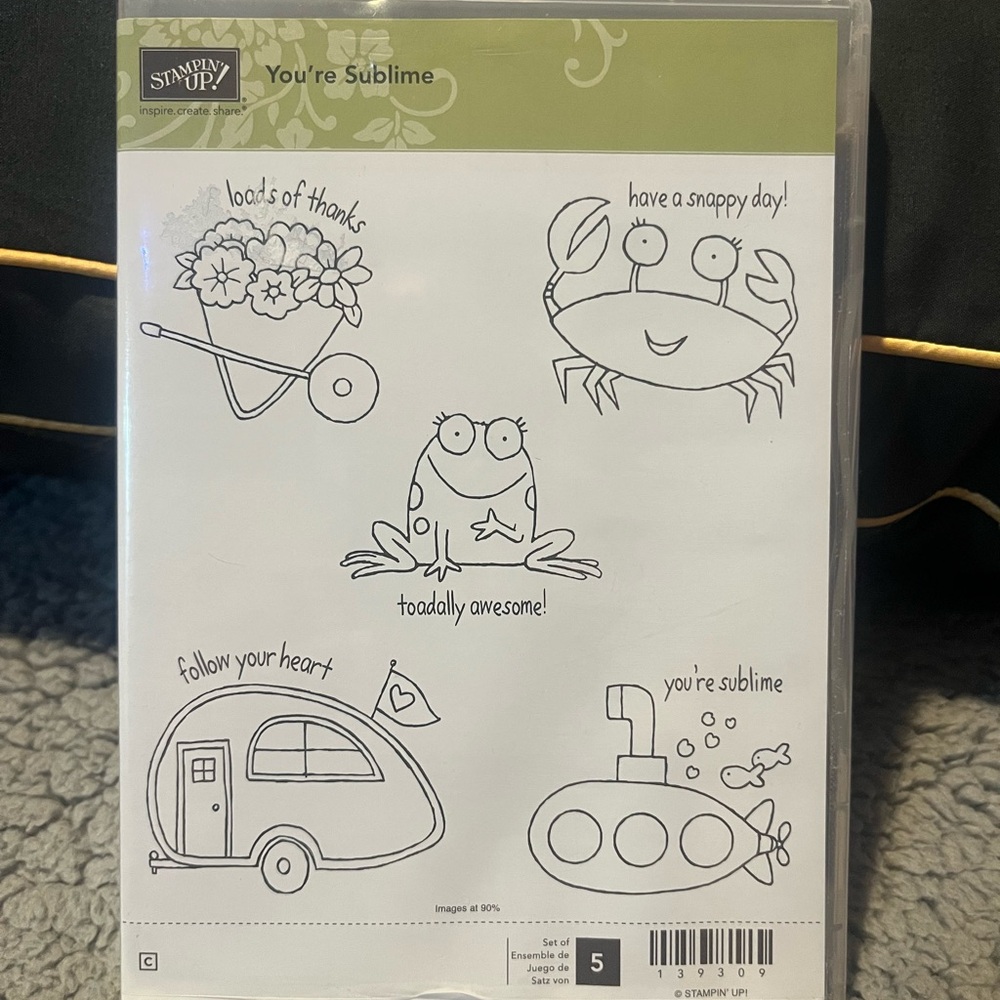 Stampin' Up! 'You're Sublime' Fun Stamp Set